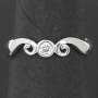 Koru and Diamond ring